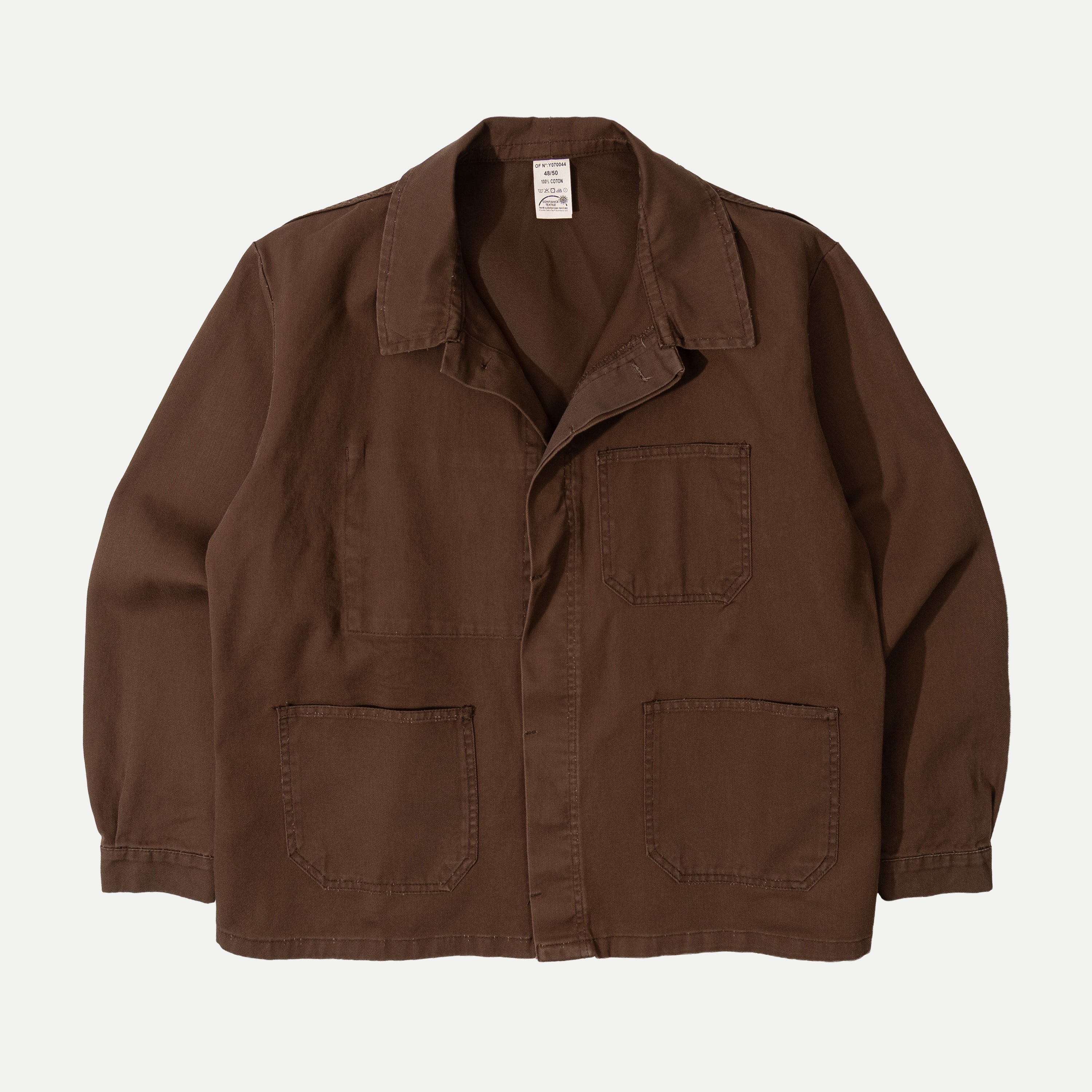FRENCH CHORE JACKET - BROWN — Universal Surplus