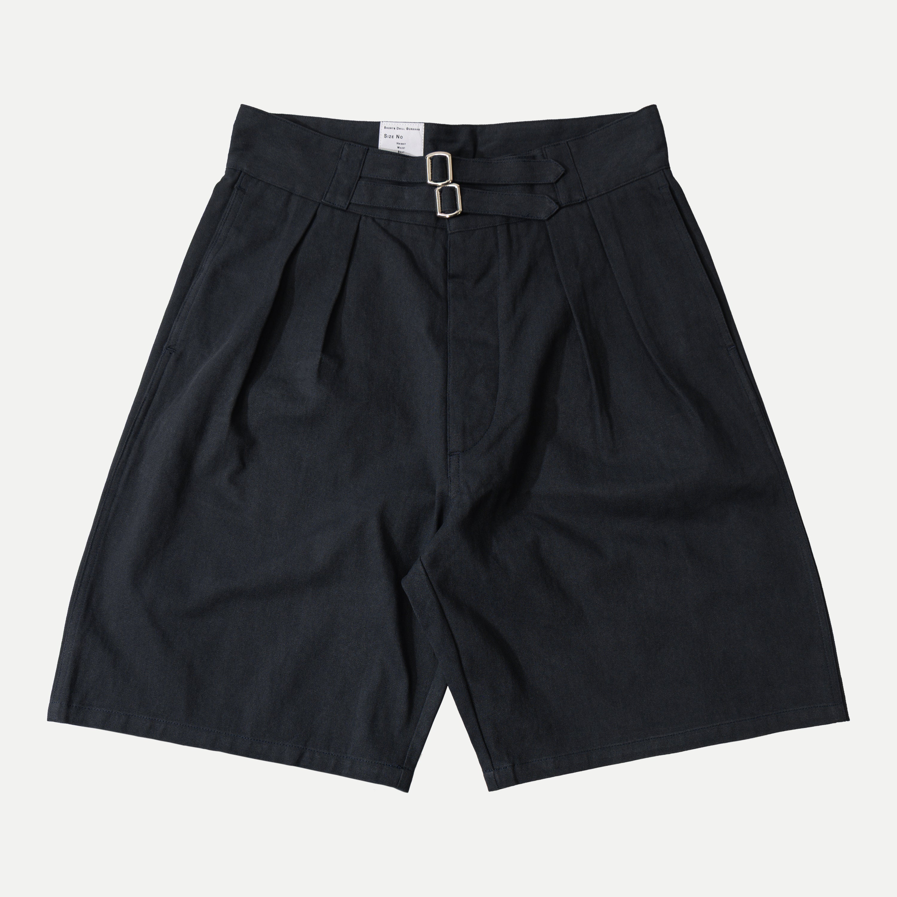 ヒューマンメイド　GURKHA SHORTS UNIVERSAL GURKHA SHORT - NAVY — Universal Surplus