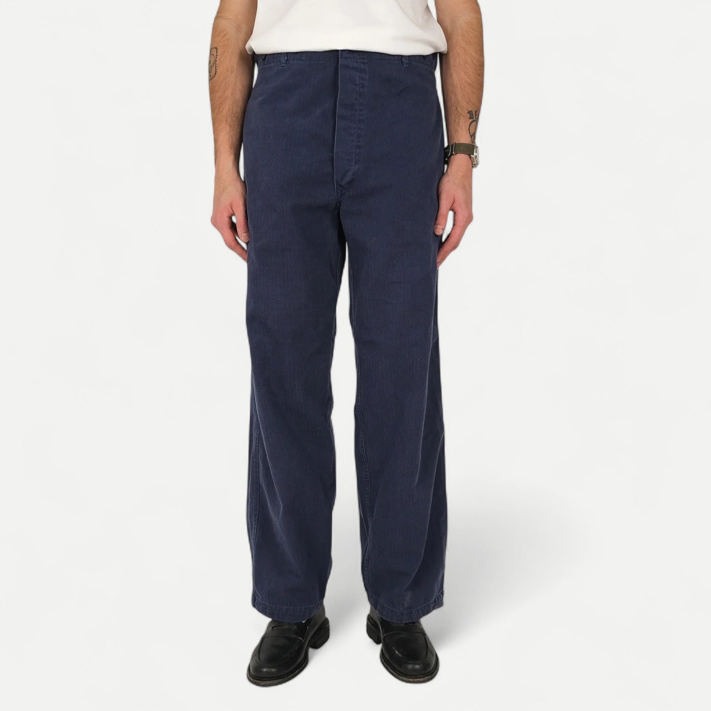HBT BLUE WORK PANTS — Universal Surplus