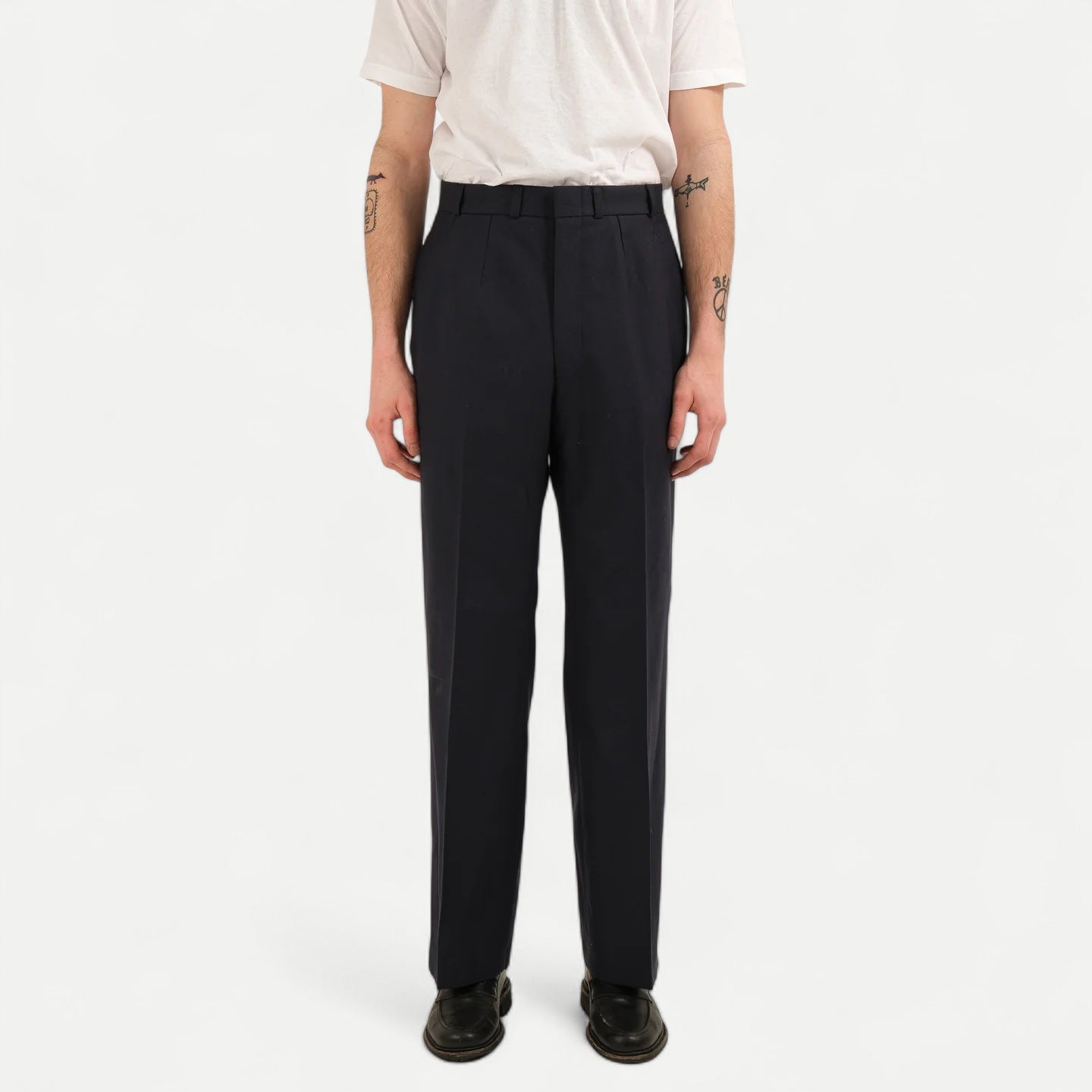tailor dress pants 90620 buena park NAVY — Universal Surplus Color_Blush Jenna Ortega's Side Boob-Baring Polyester Blend Color:Princess Blue