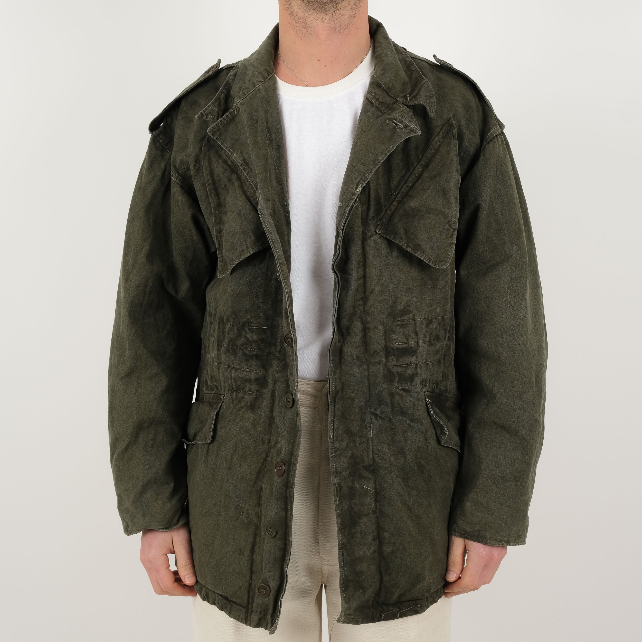 DUTCH DISTRESSED FIELD JACKET - Universal Surplus