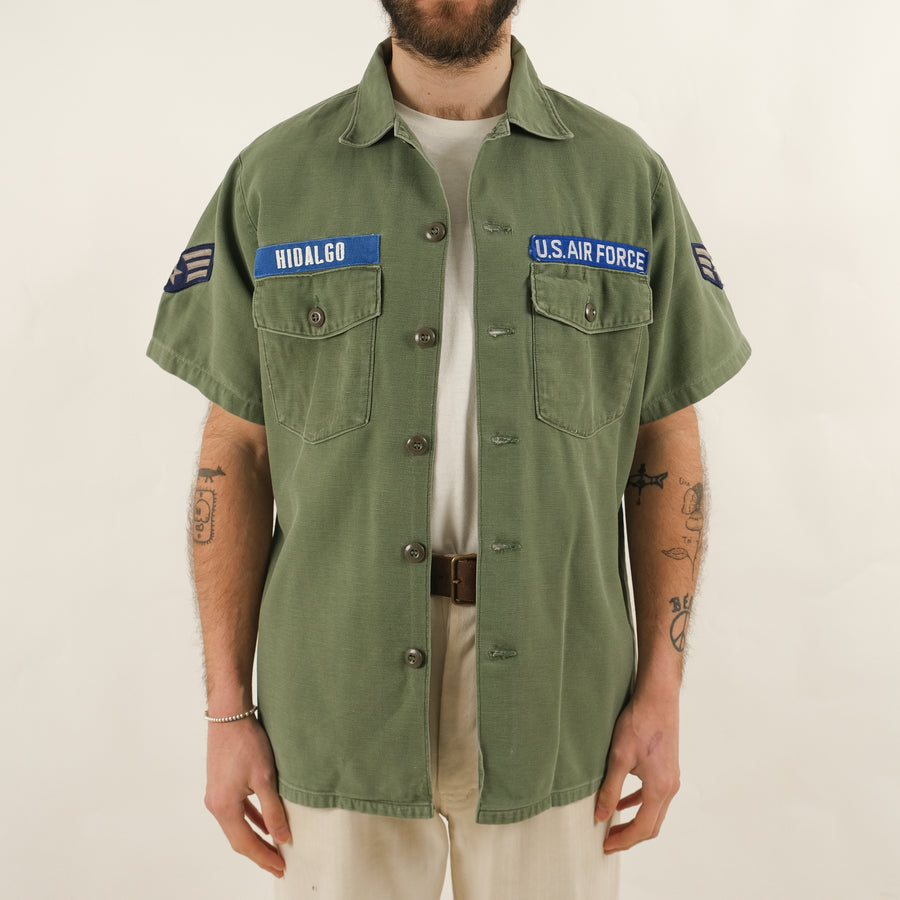 "HIDALGO" USAF OG 107 SHORT SLEEVES SHIRT