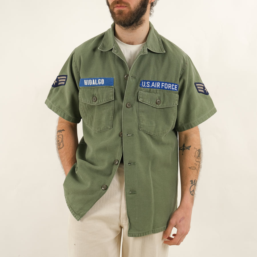 "HIDALGO" USAF OG 107 SHORT SLEEVES SHIRT