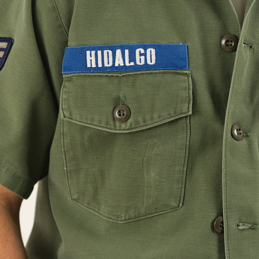 "HIDALGO" USAF OG 107 SHORT SLEEVES SHIRT