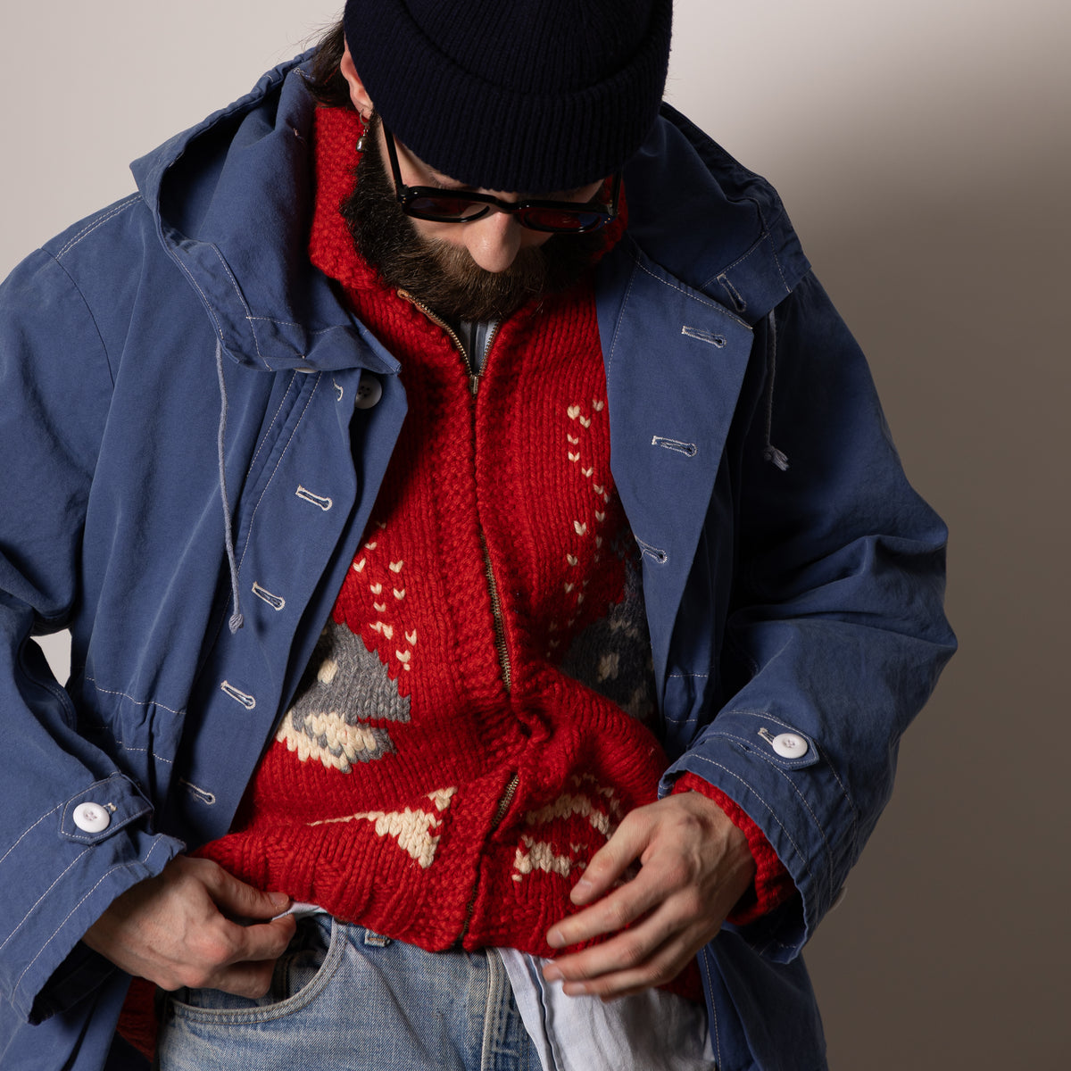 UNIVERSAL SWEDISH PARKA - BLUE — Universal Surplus