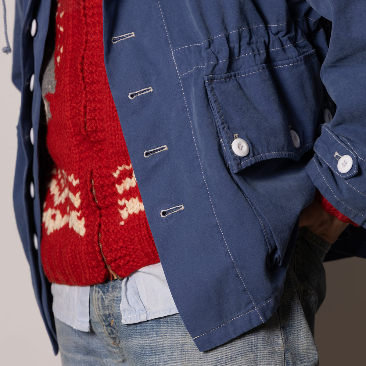 UNIVERSAL SWEDISH PARKA - BLUE — Universal Surplus