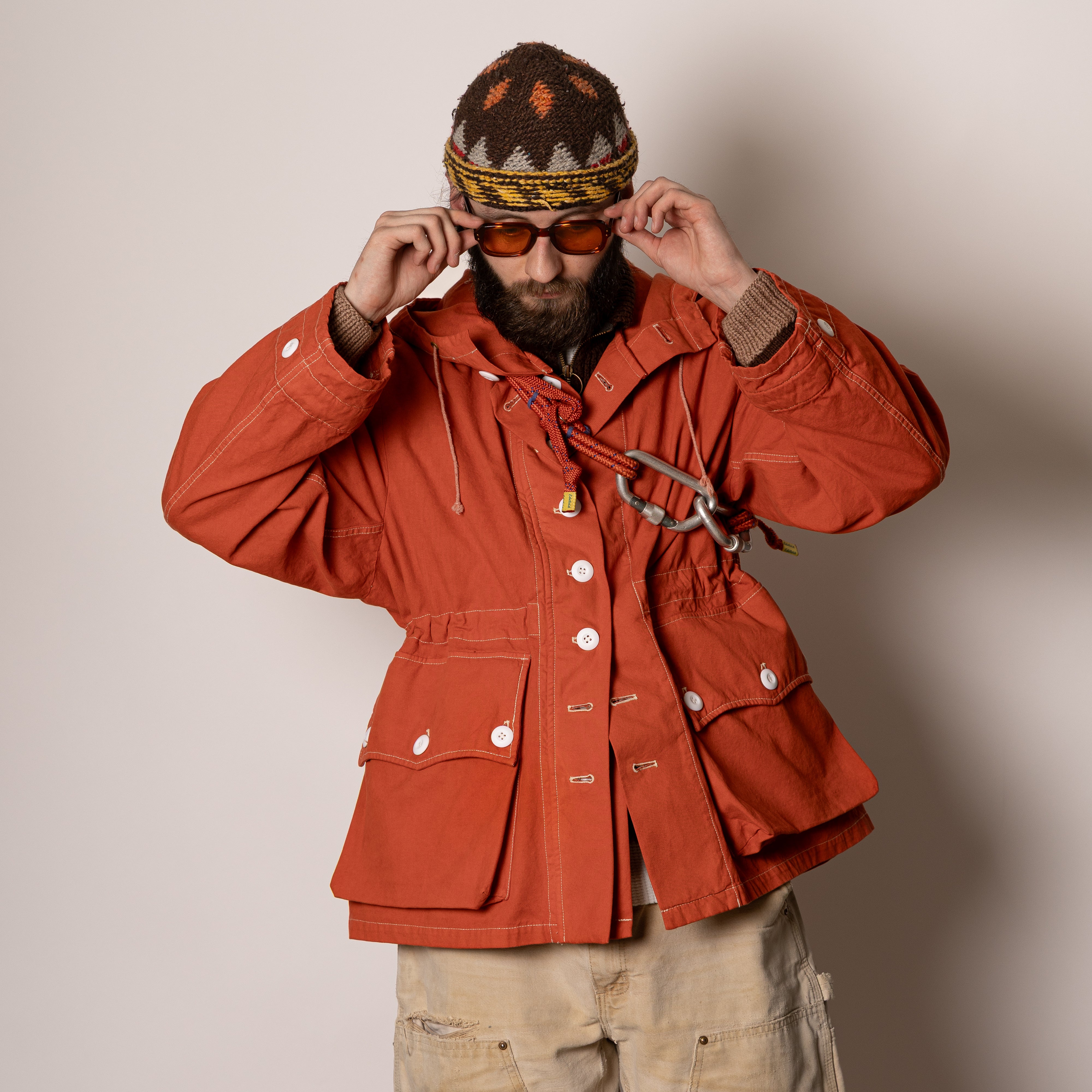 UNIVERSAL SWEDISH PARKA - ORANGE — Universal Surplus