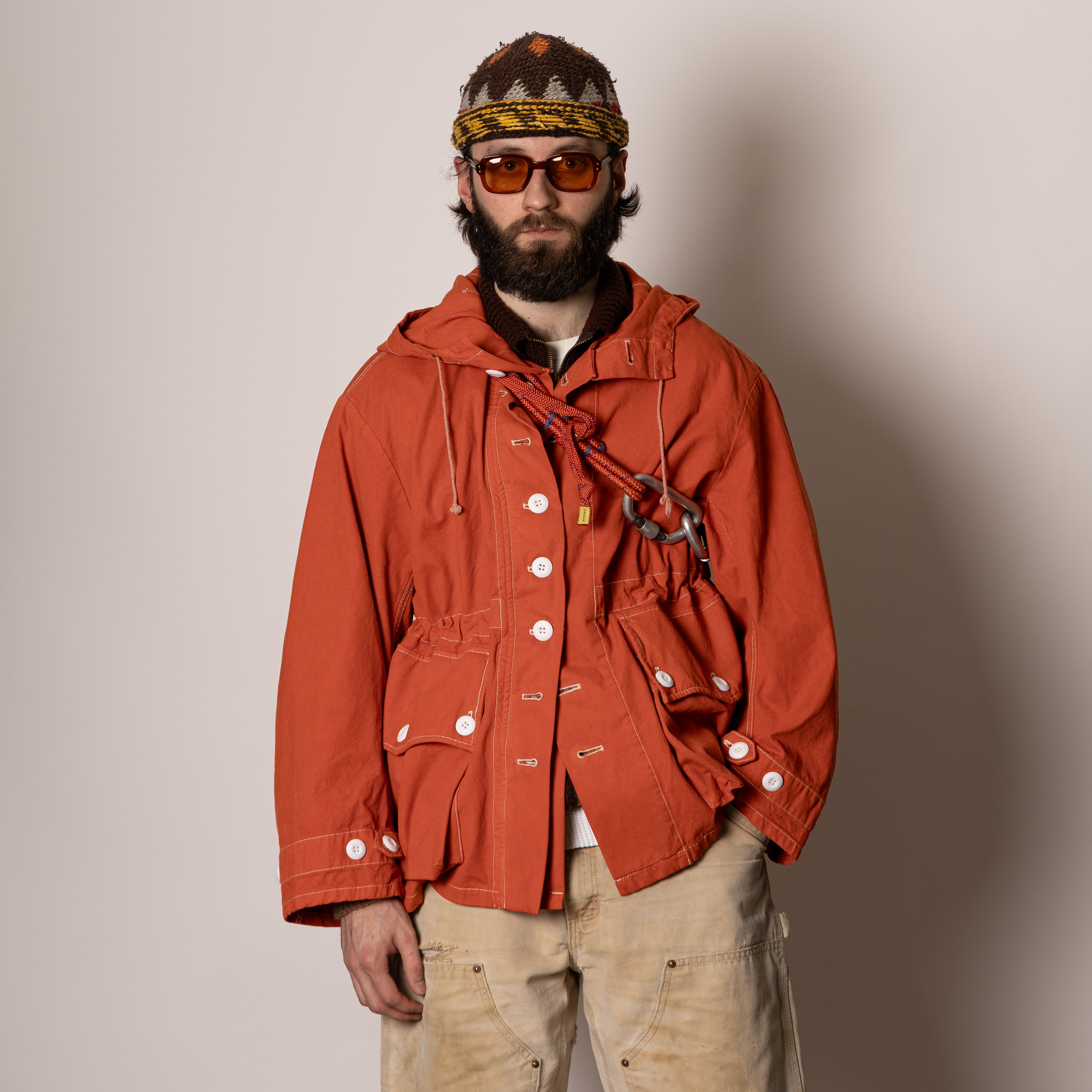 UNIVERSAL SWEDISH PARKA - ORANGE — Universal Surplus