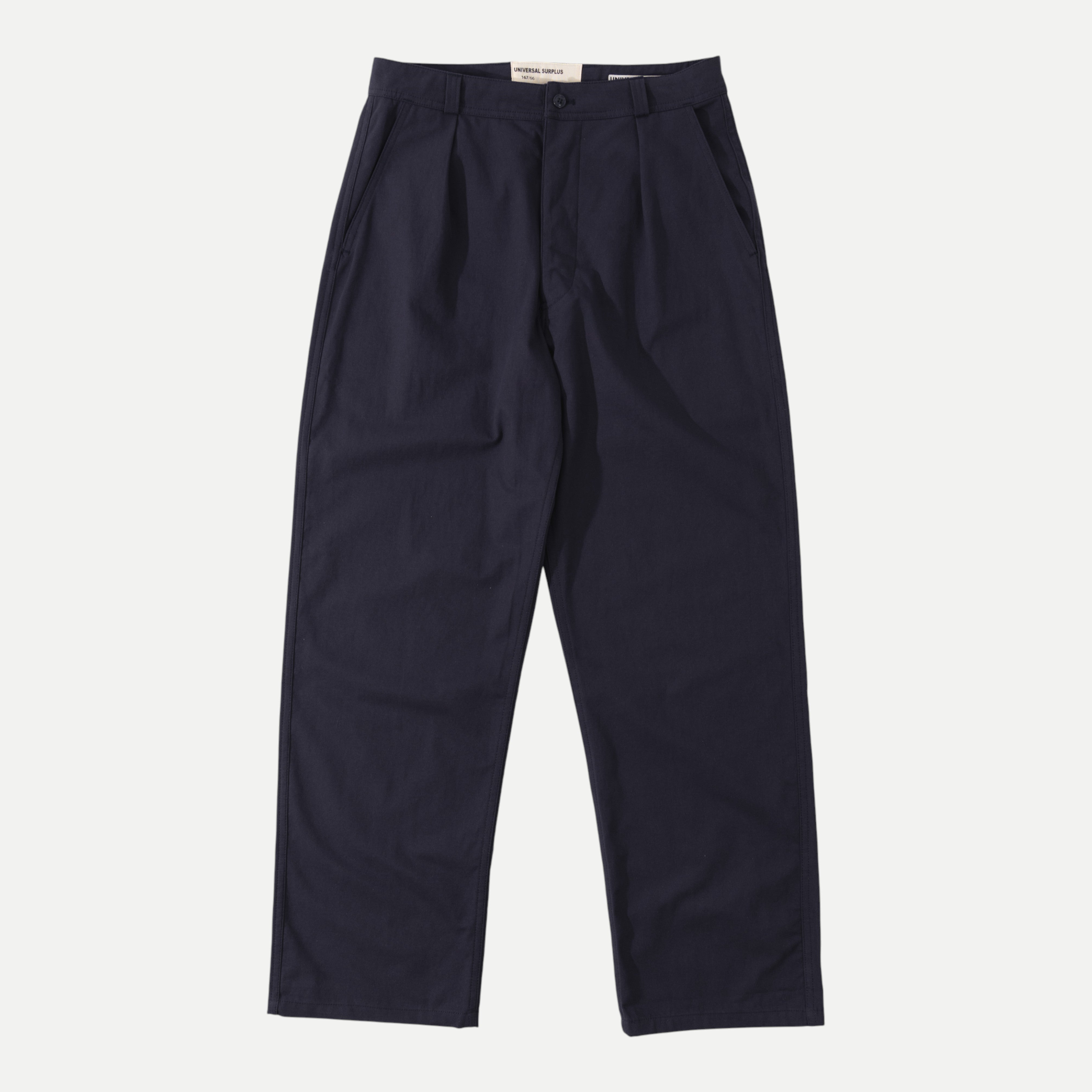 UNIVERSAL FRENCH ARMY WORK PANTS - NAVY BLUE — Universal Surplus