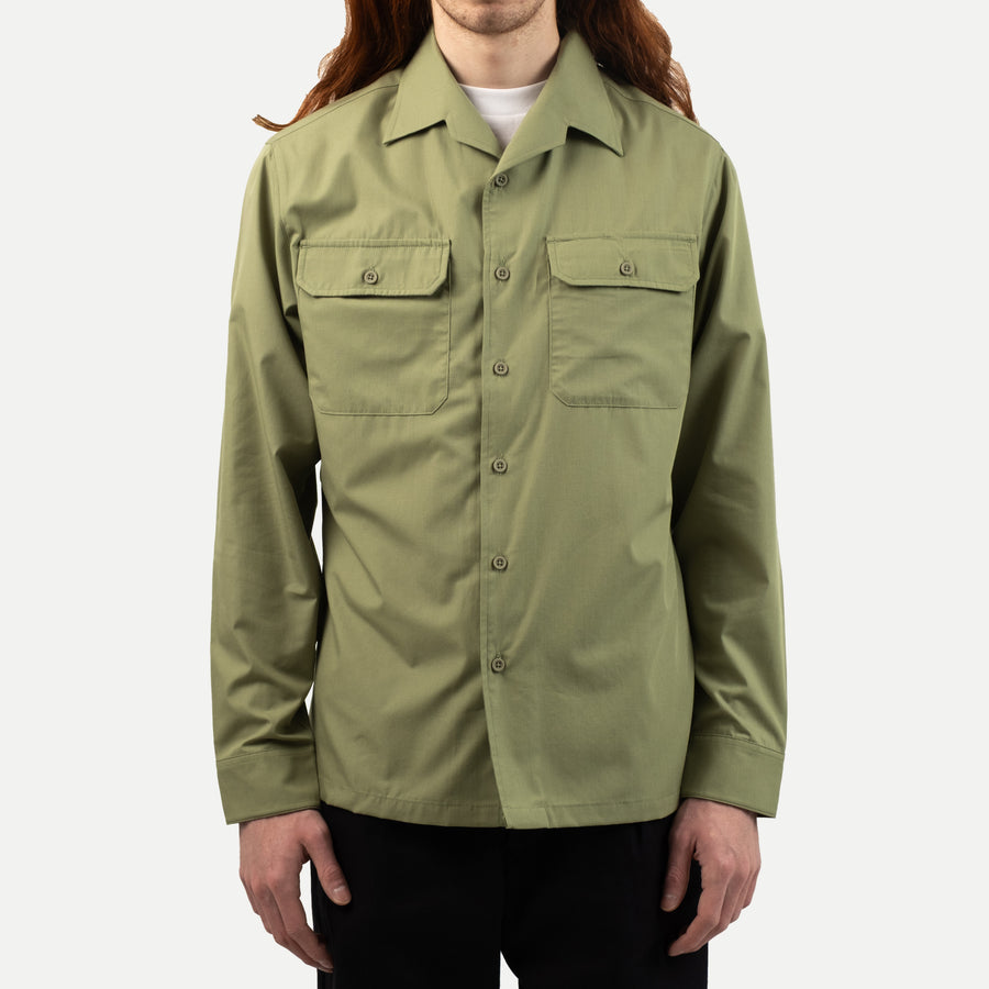 UNIVERSAL CAMP COLLAR SHIRT - GREEN