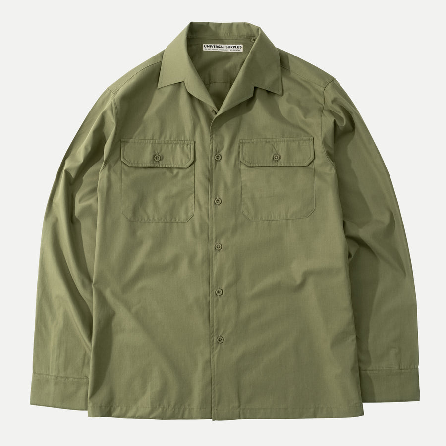 UNIVERSAL CAMP COLLAR SHIRT - GREEN
