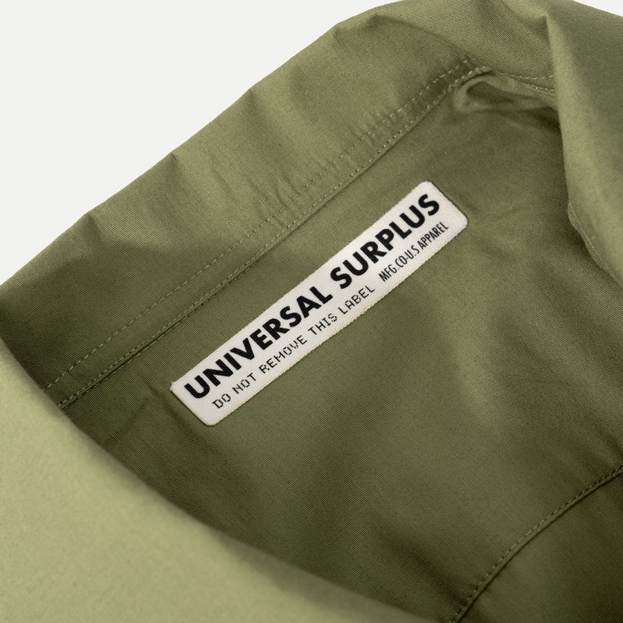 UNIVERSAL CAMP COLLAR SHIRT - GREEN