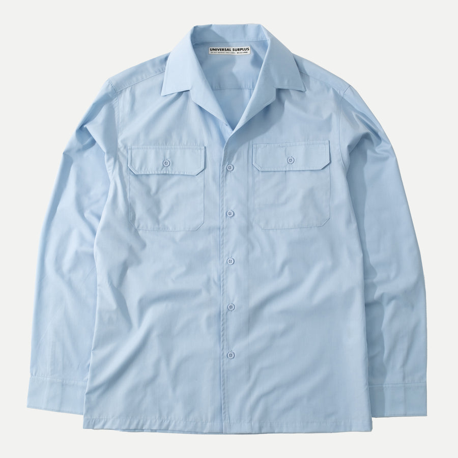 UNIVERSAL CAMP COLLAR SHIRT - LIGHT BLUE