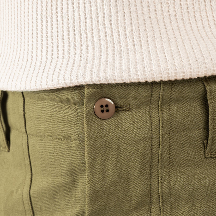 UNIVERSAL HBT FATIGUE PANTS - OLIVE GREEN