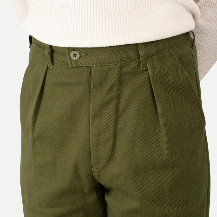 UNIVERSAL SWEDISH FATIGUE PANTS - OLIVE GREEN