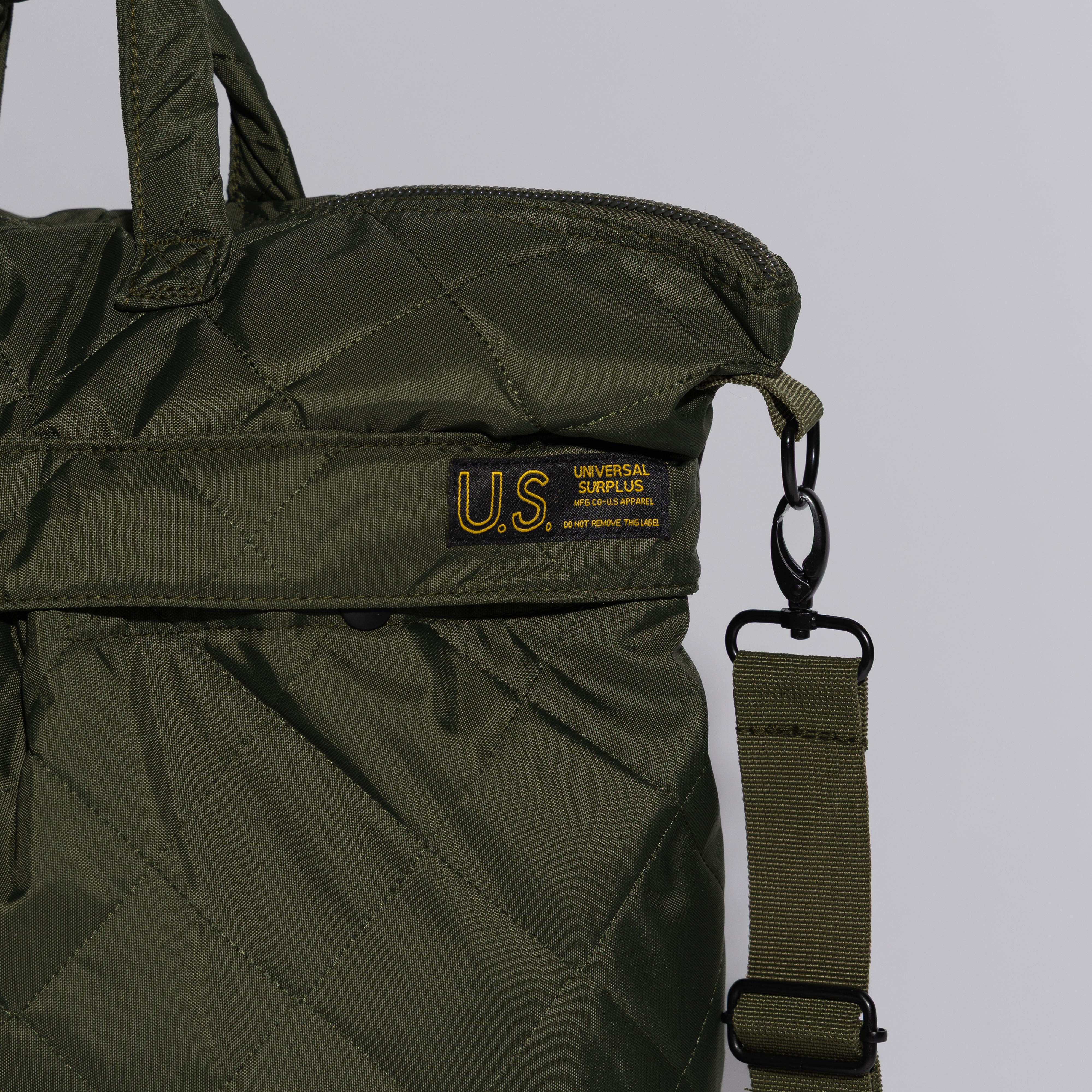 OLIVE QUILTED HELMET BAG — Universal Surplus