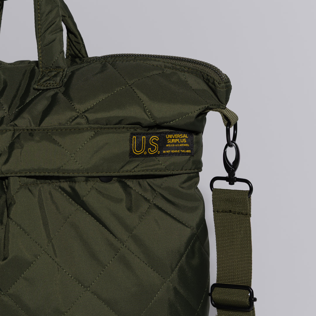 OLIVE QUILTED HELMET BAG — Universal Surplus