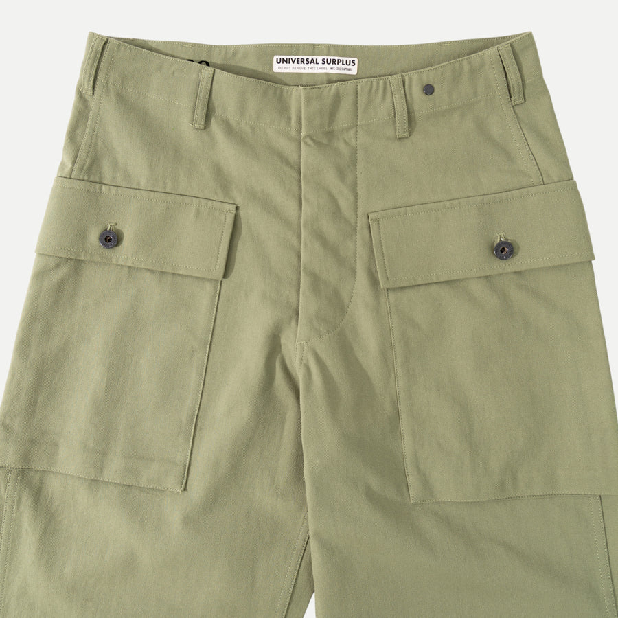 UNIVERSAL HBT P43 CARGO PANTS - LIGHT GREEN