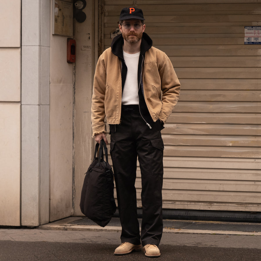 UNIVERSAL CANADIAN CARGO PANTS - BLACK