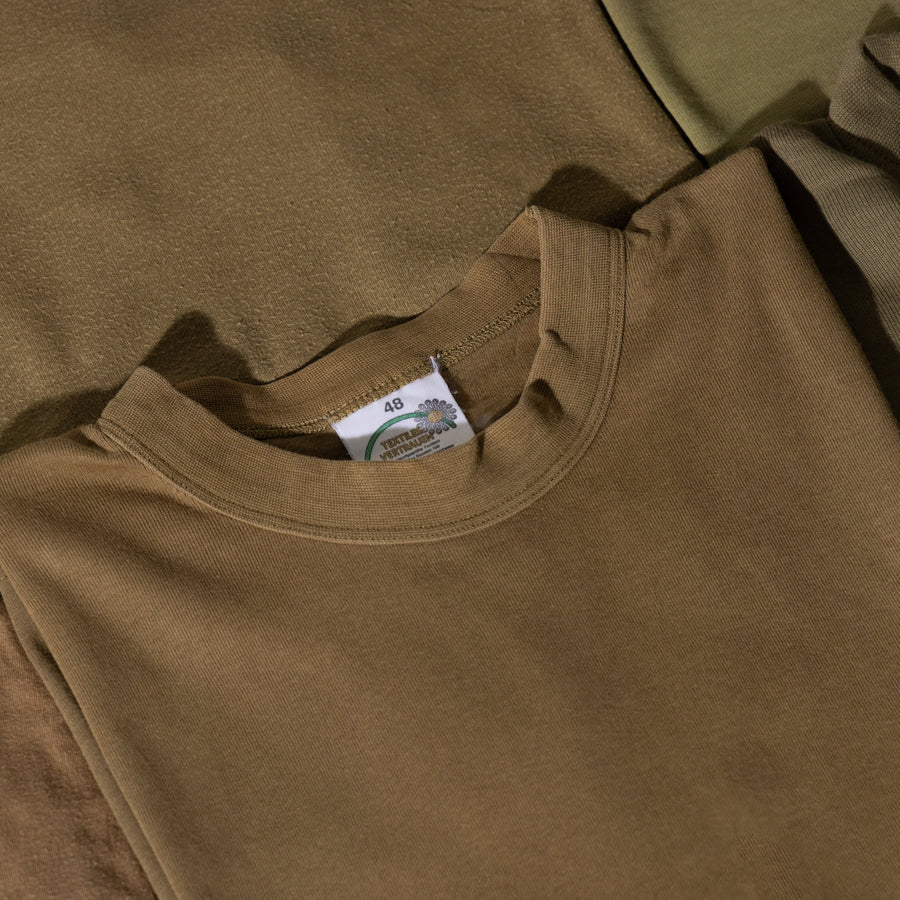 SWISS ARMY TEE - OLIVE BROWN