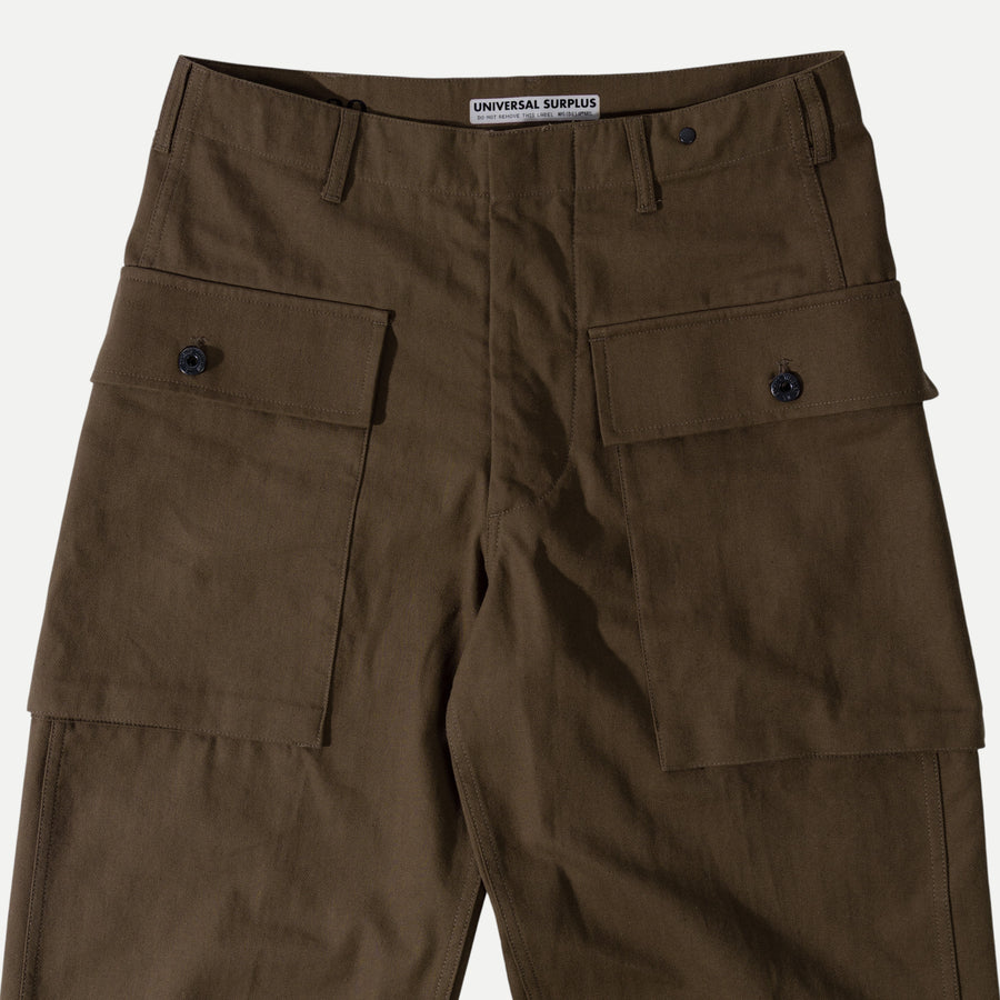 UNIVERSAL HBT P43 CARGO PANTS - BROWN