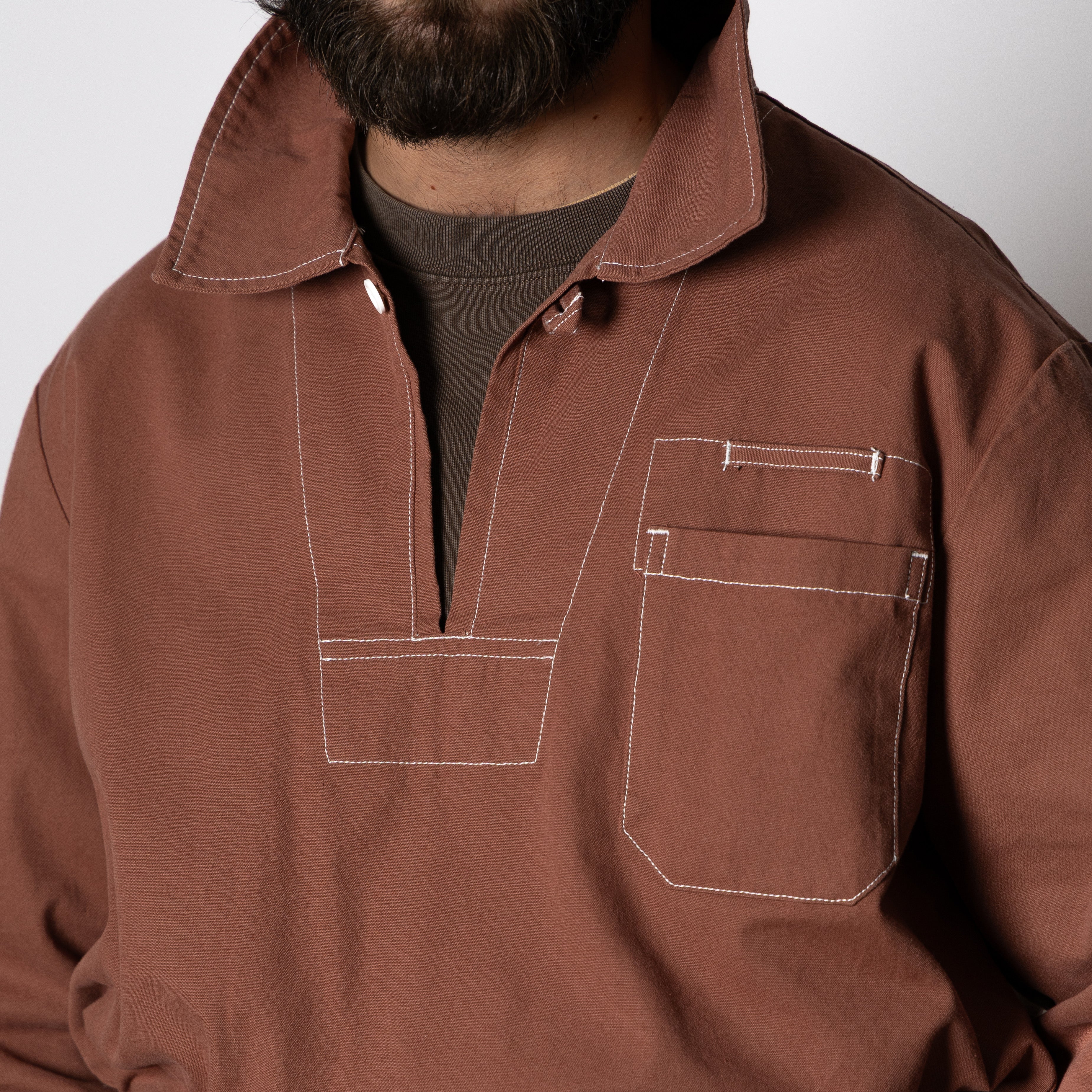 UNIVERSAL SAILOR WORK SHIRT - RED — Universal Surplus