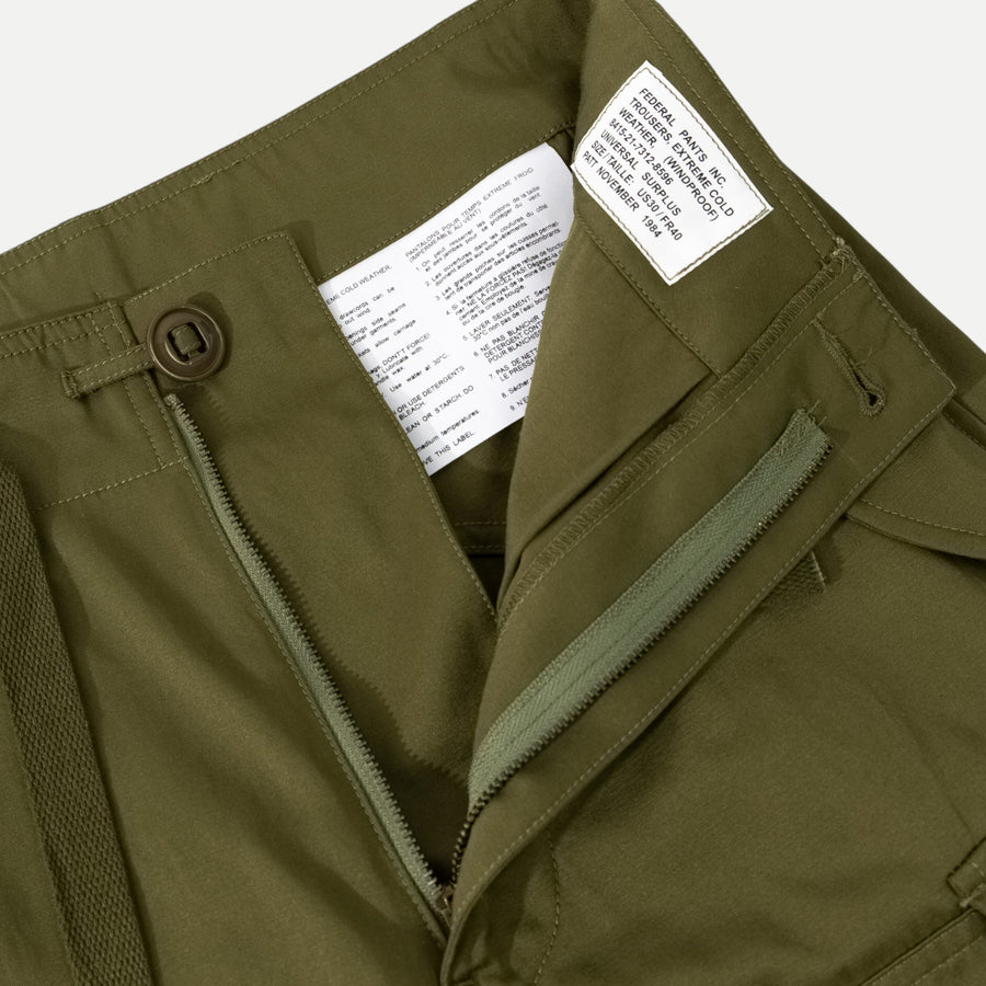 UNIVERSAL CANADIAN CARGO PANTS - OLIVE GREEN