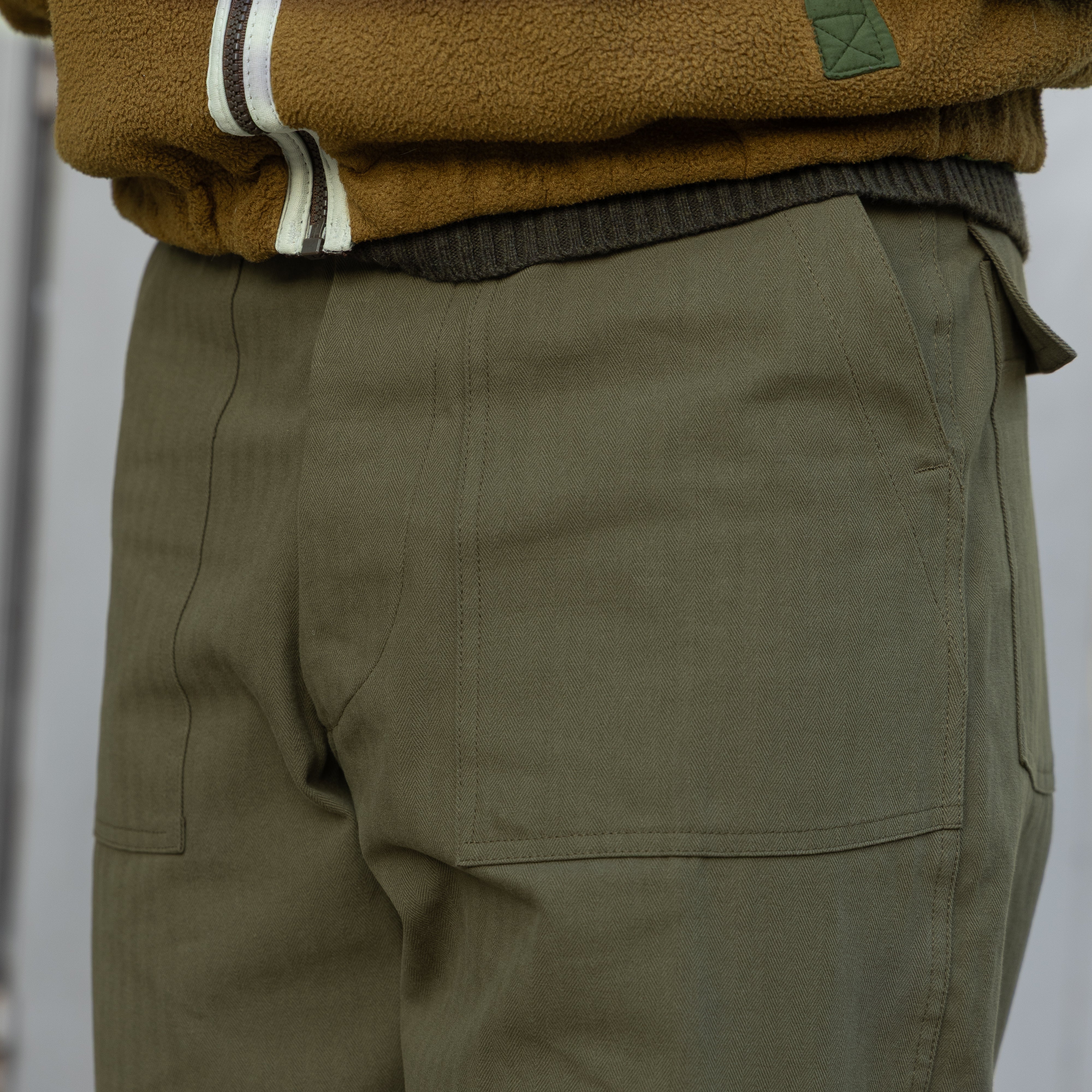 UNIVERSAL HBT FATIGUE PANTS - OLIVE GREEN — Universal Surplus