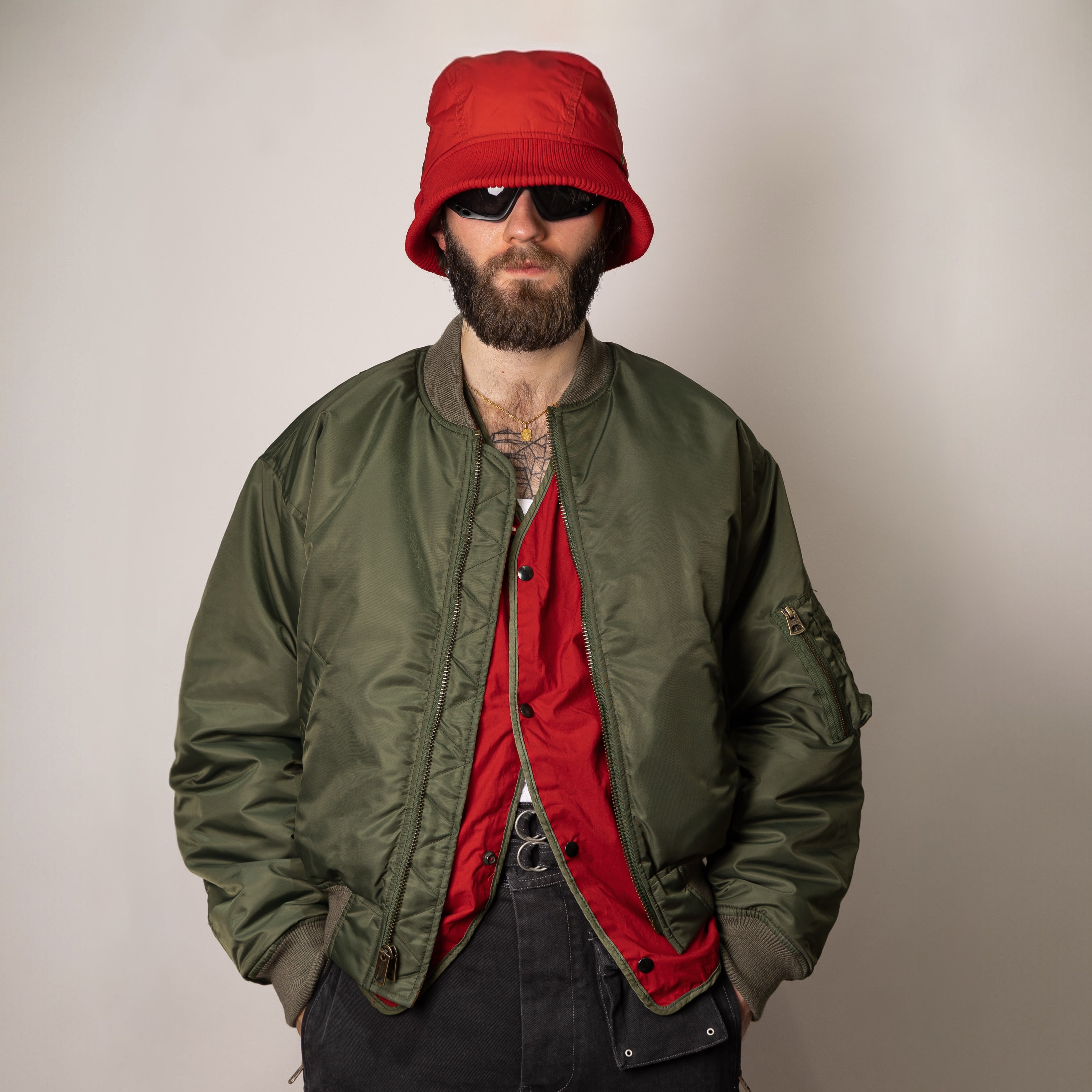 UNIVERSAL MA-1 BOMBER JACKET - GREEN — Universal Surplus