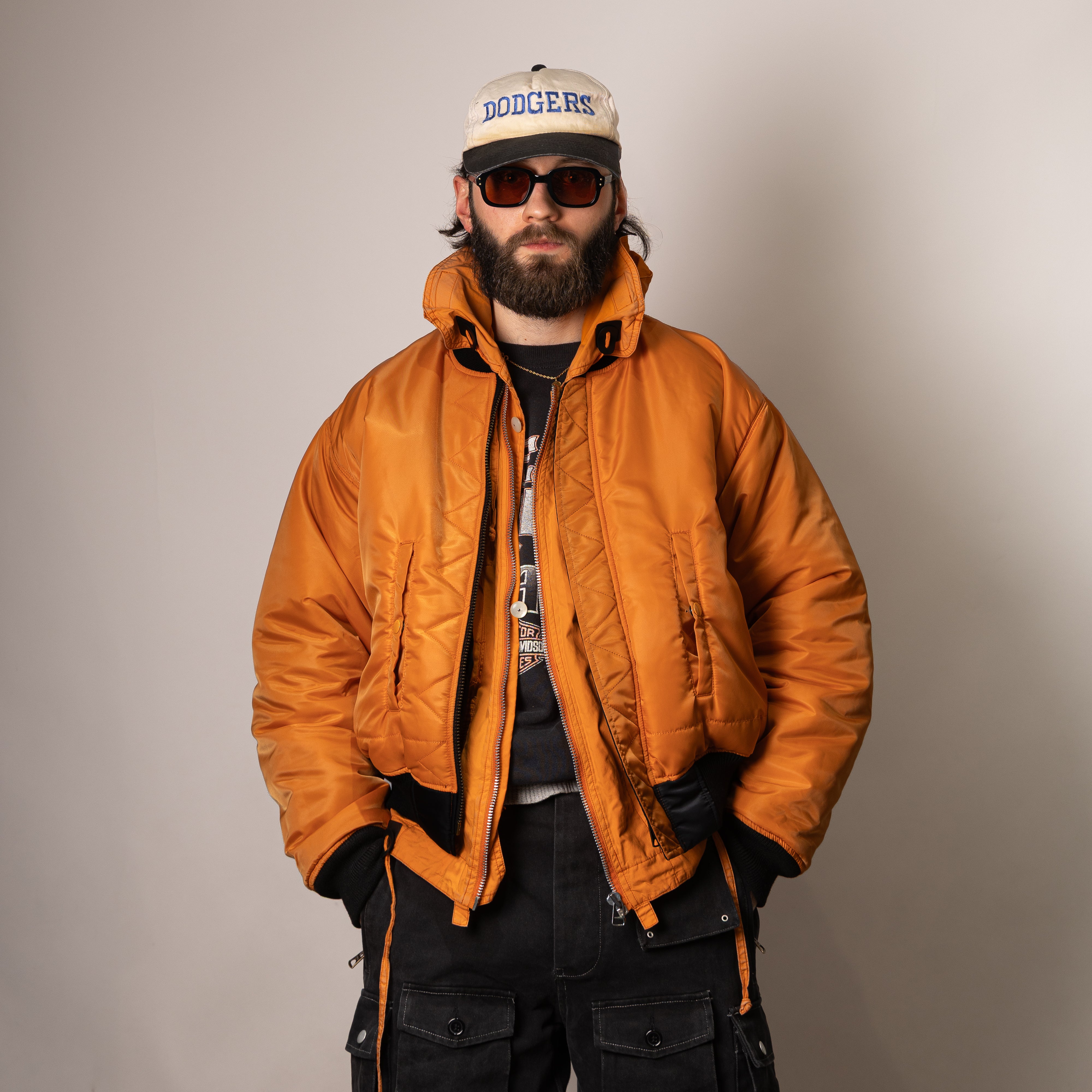 UNIVERSAL MA-1 BOMBER JACKET - BLACK — Universal Surplus