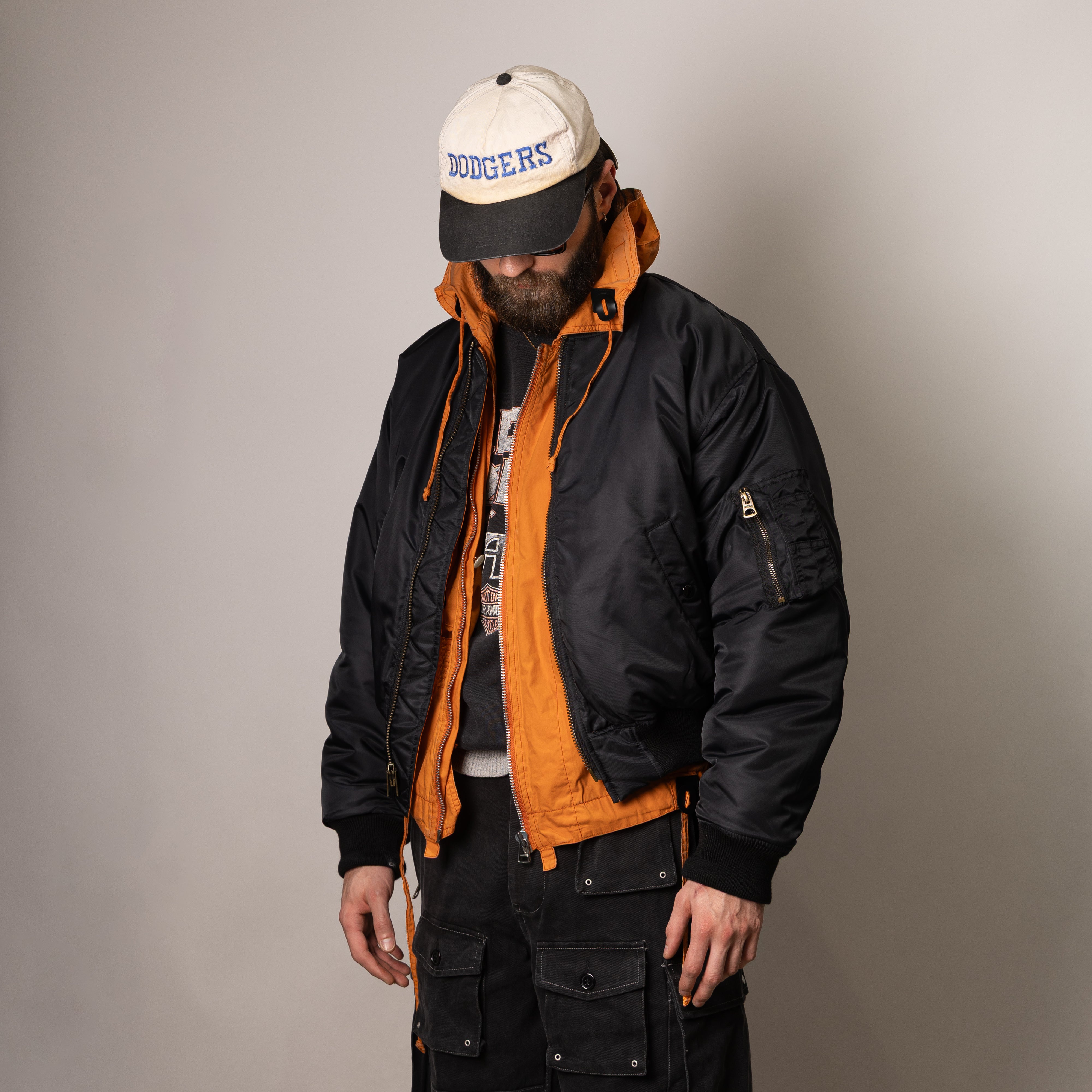 福々　MA-1 Bomber Jacket ブラック Ma-1 Bomber Jacket - Black | Levi's® US