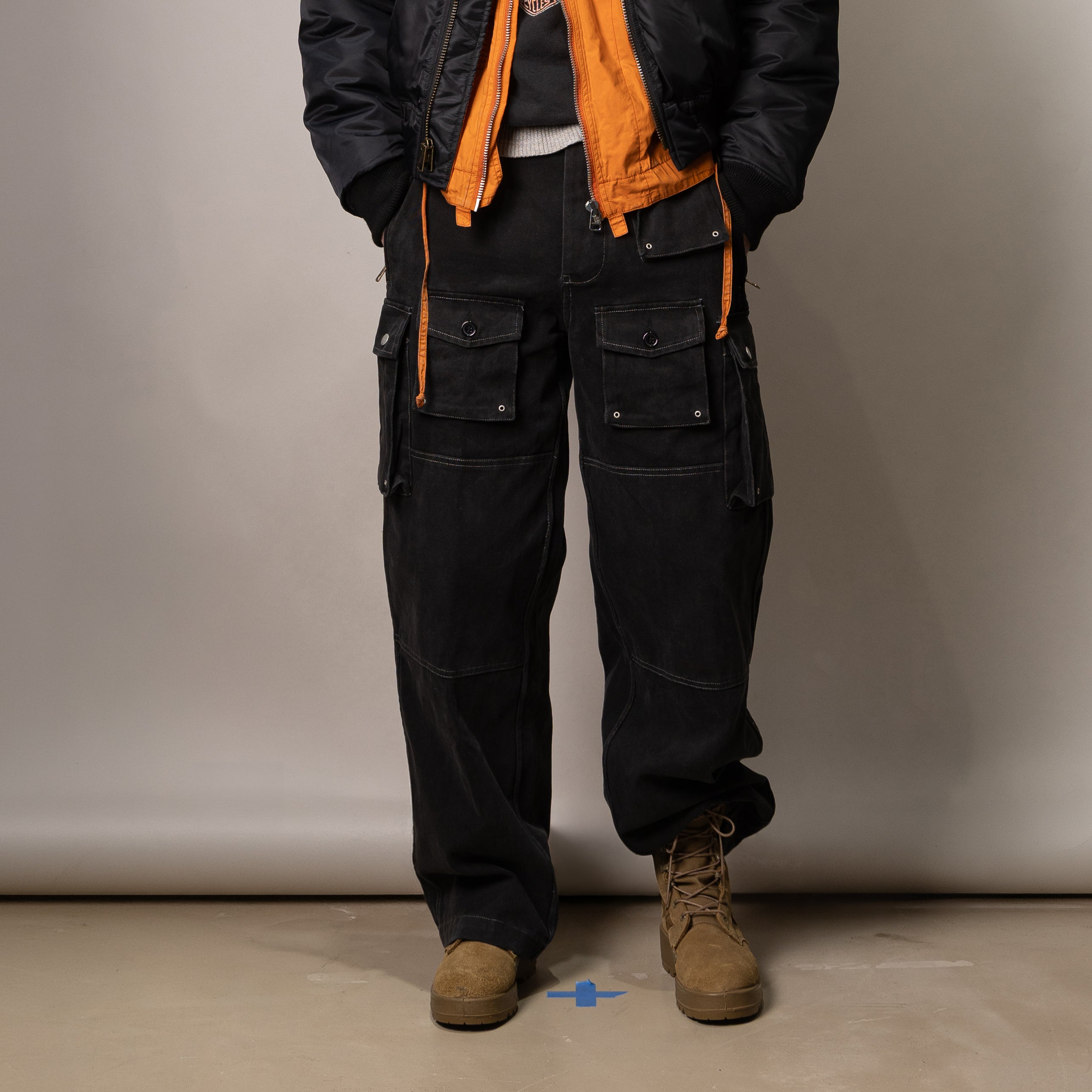 UNIVERSAL FRENCH PARATROOPER PANTS - BLACK — Universal Surplus