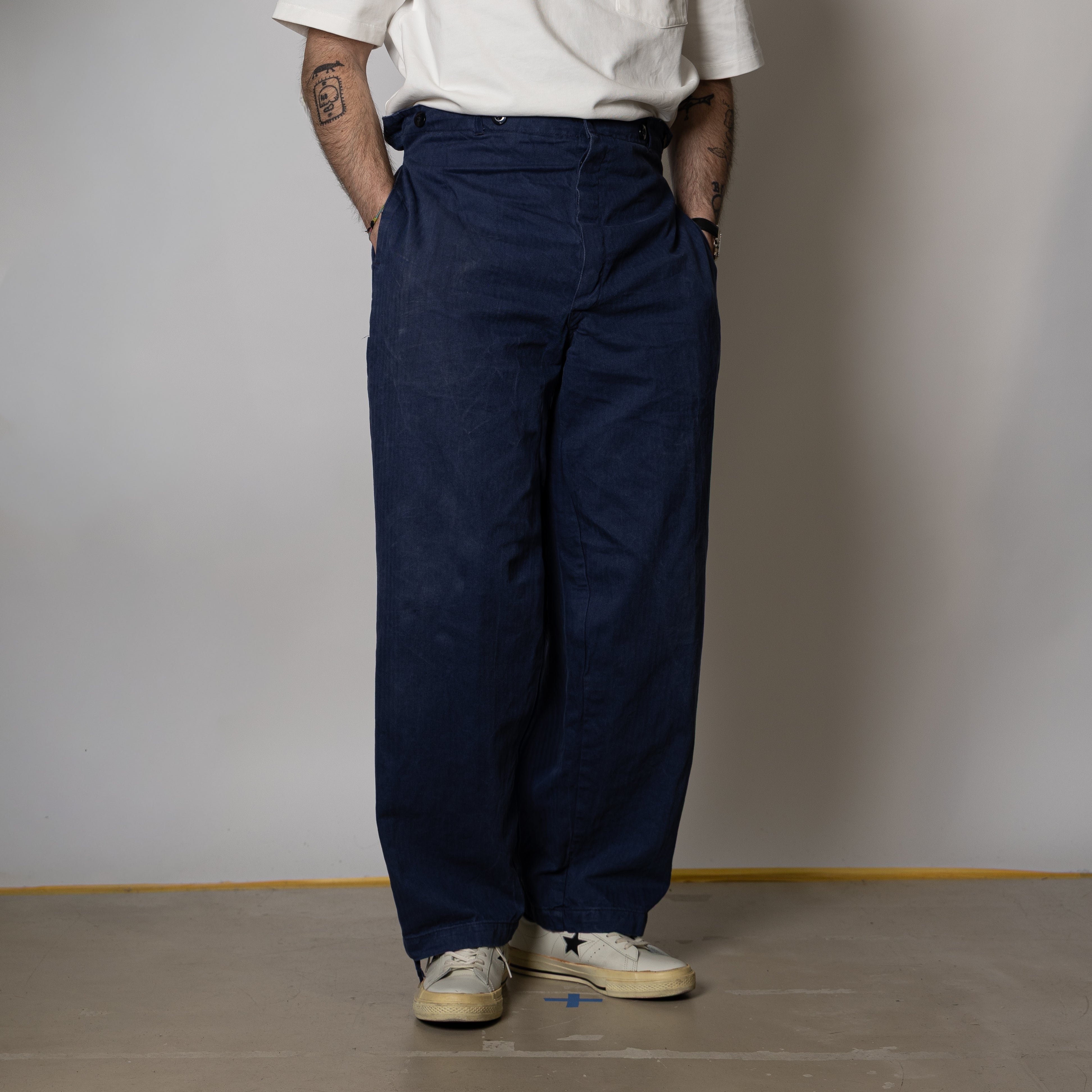 HBT 80s BLUE WORK PANTS — Universal Surplus