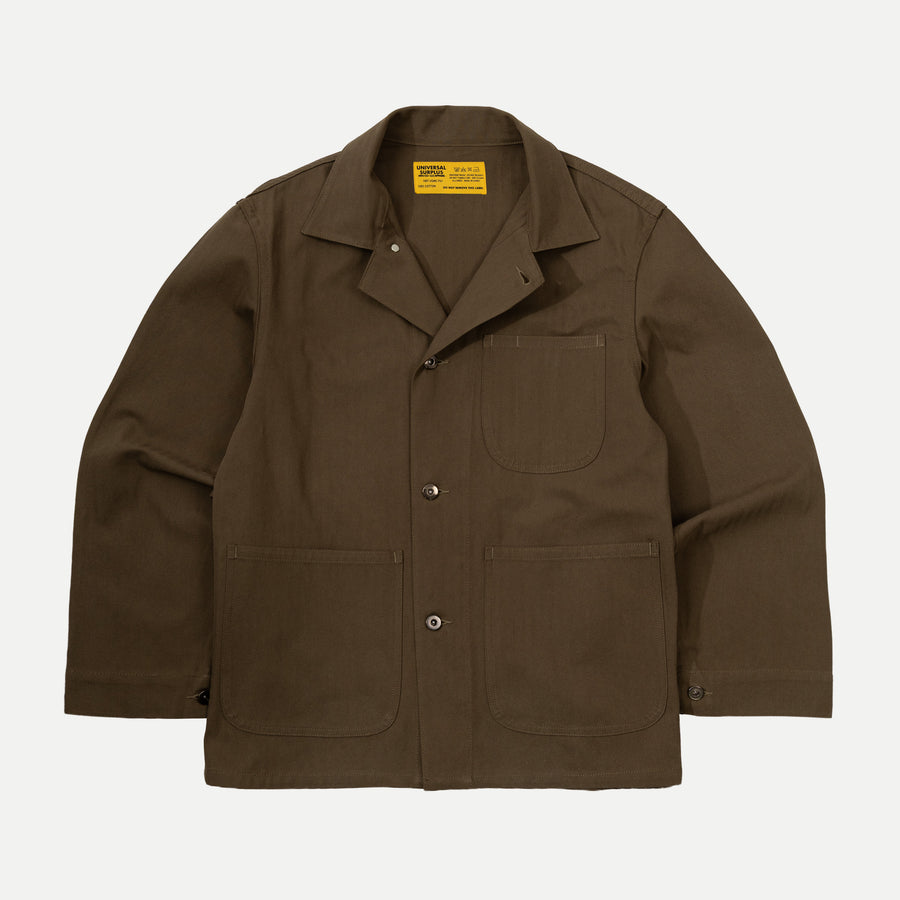 UNIVERSAL AMERICAN WORK JACKET - BROWN — Universal Surplus
