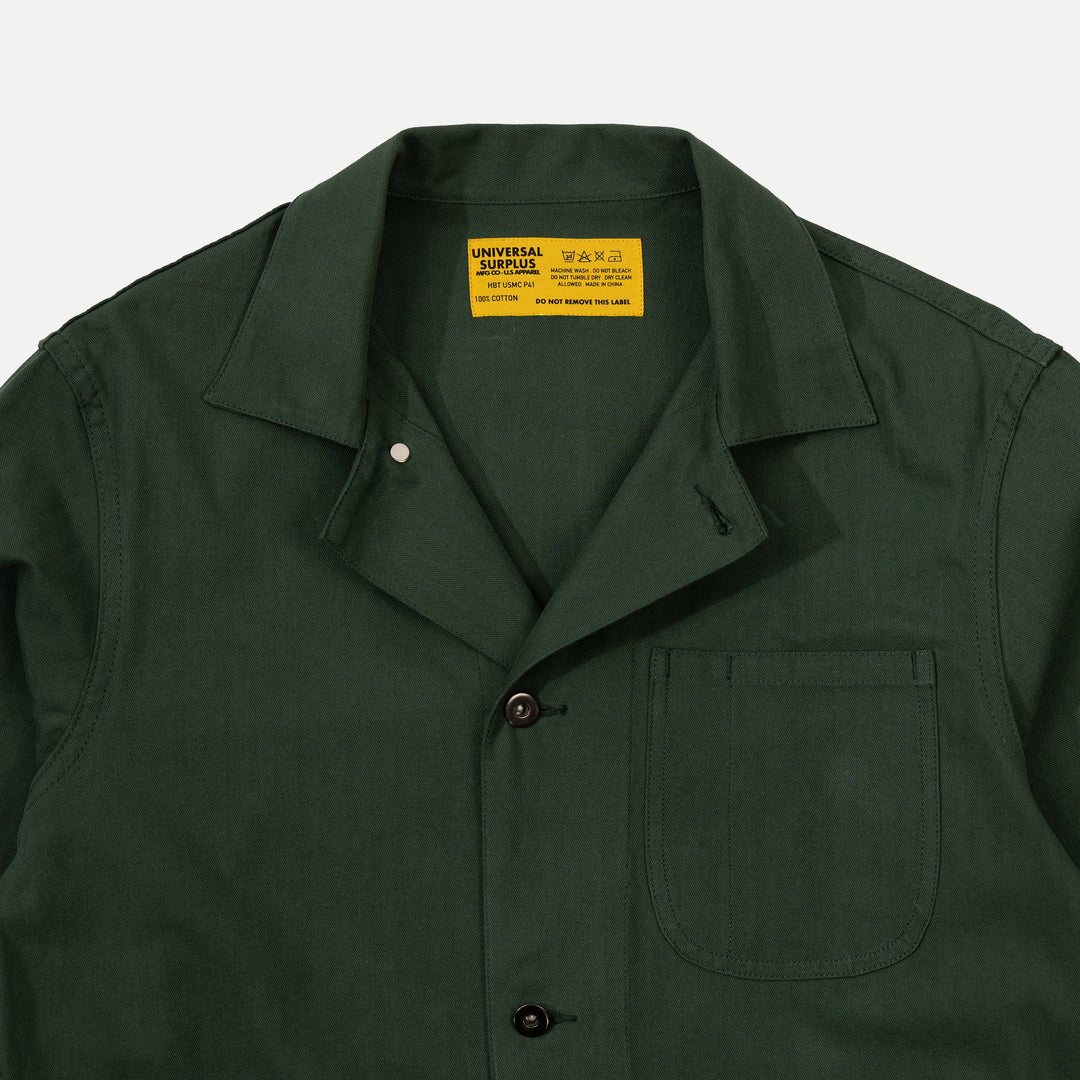 UNIVERSAL AMERICAN WORK JACKET - FOREST GREEN Universal Surplus UNIVERSAL AMERICAN WORK JACKET - FOREST GREEN Universal Surplus