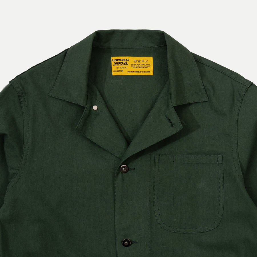 UNIVERSAL AMERICAN WORK JACKET - FOREST GREEN — Universal Surplus