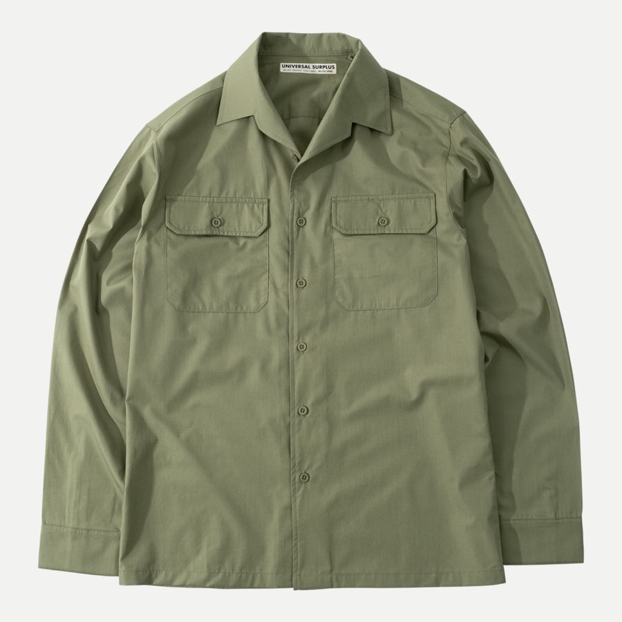 UNIVERSAL CAMP COLLAR SHIRT - GREEN