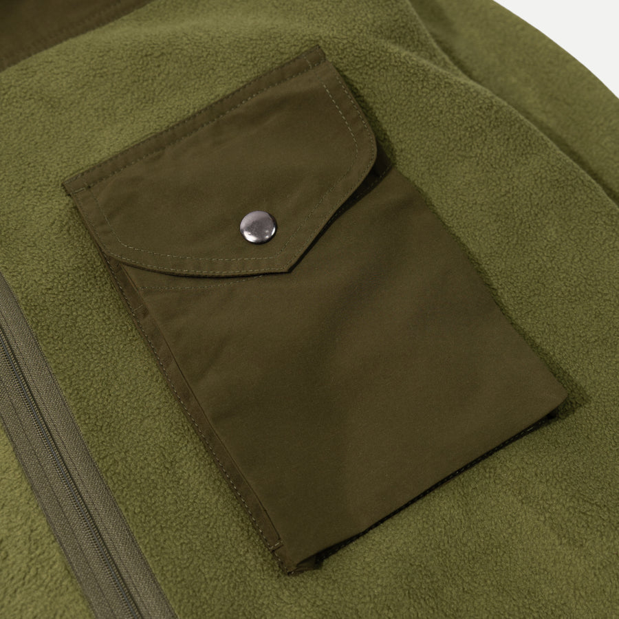 UNIVERSAL CANADIAN ARMY FLEECE - GREEN — Universal Surplus