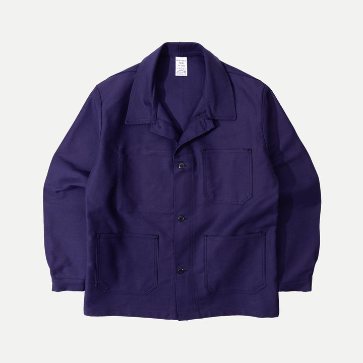 FRENCH MOLESKIN CHORE JACKET - NAVY — Universal Surplus