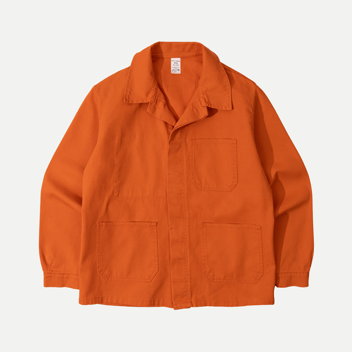 FRENCH CHORE JACKET - ORANGE — Universal Surplus