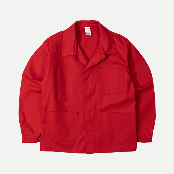 FRENCH CHORE JACKET - RED