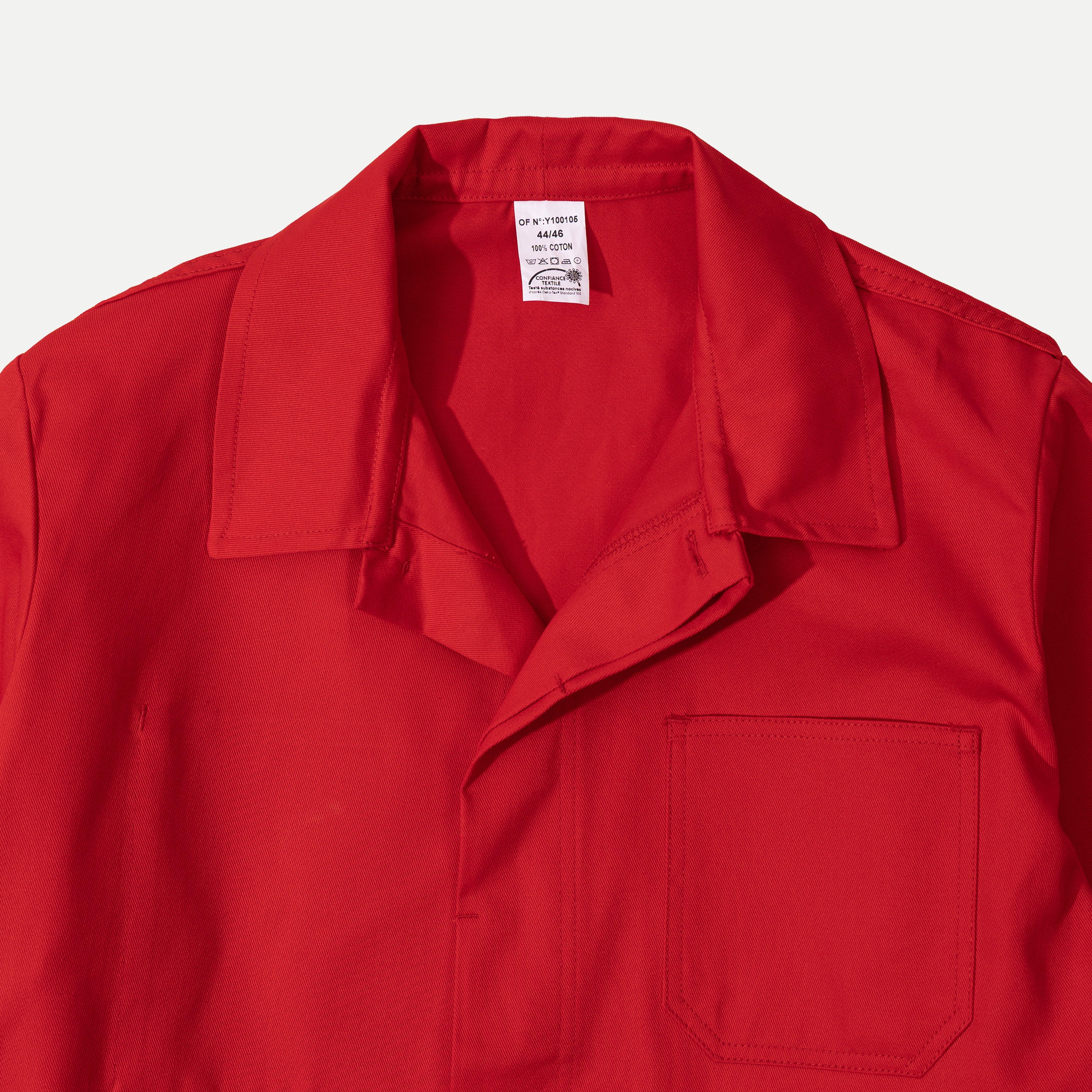FRENCH CHORE JACKET - RED — Universal Surplus