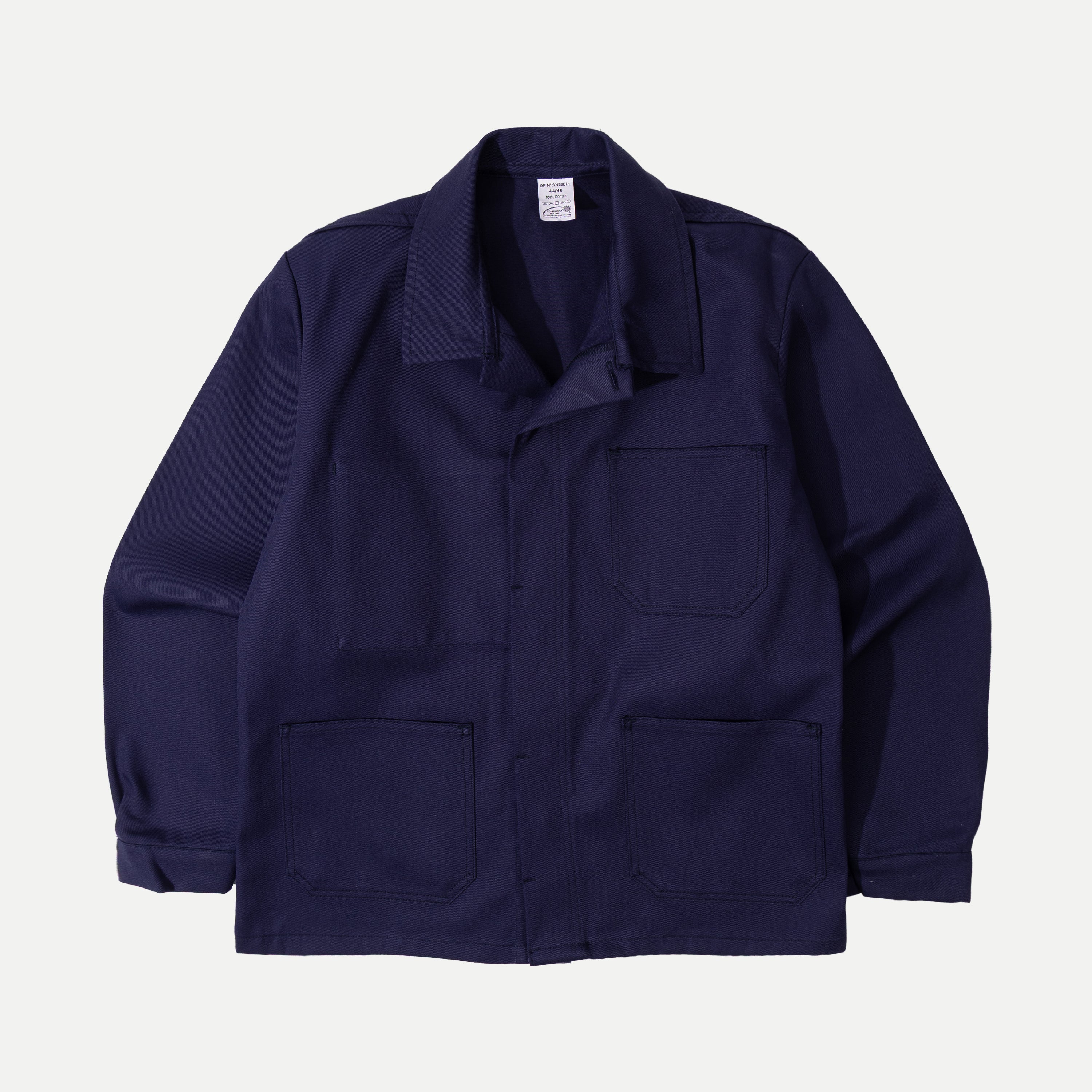 FRENCH CHORE JACKET - NAVY — Universal Surplus