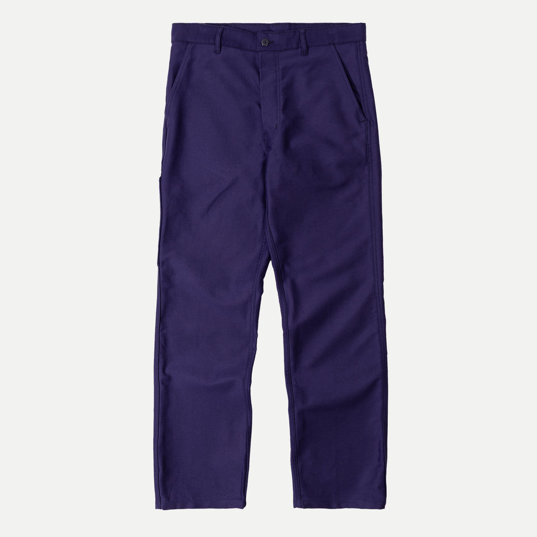 FRENCH MOLESKIN WORK PANTS - NAVY — Universal Surplus