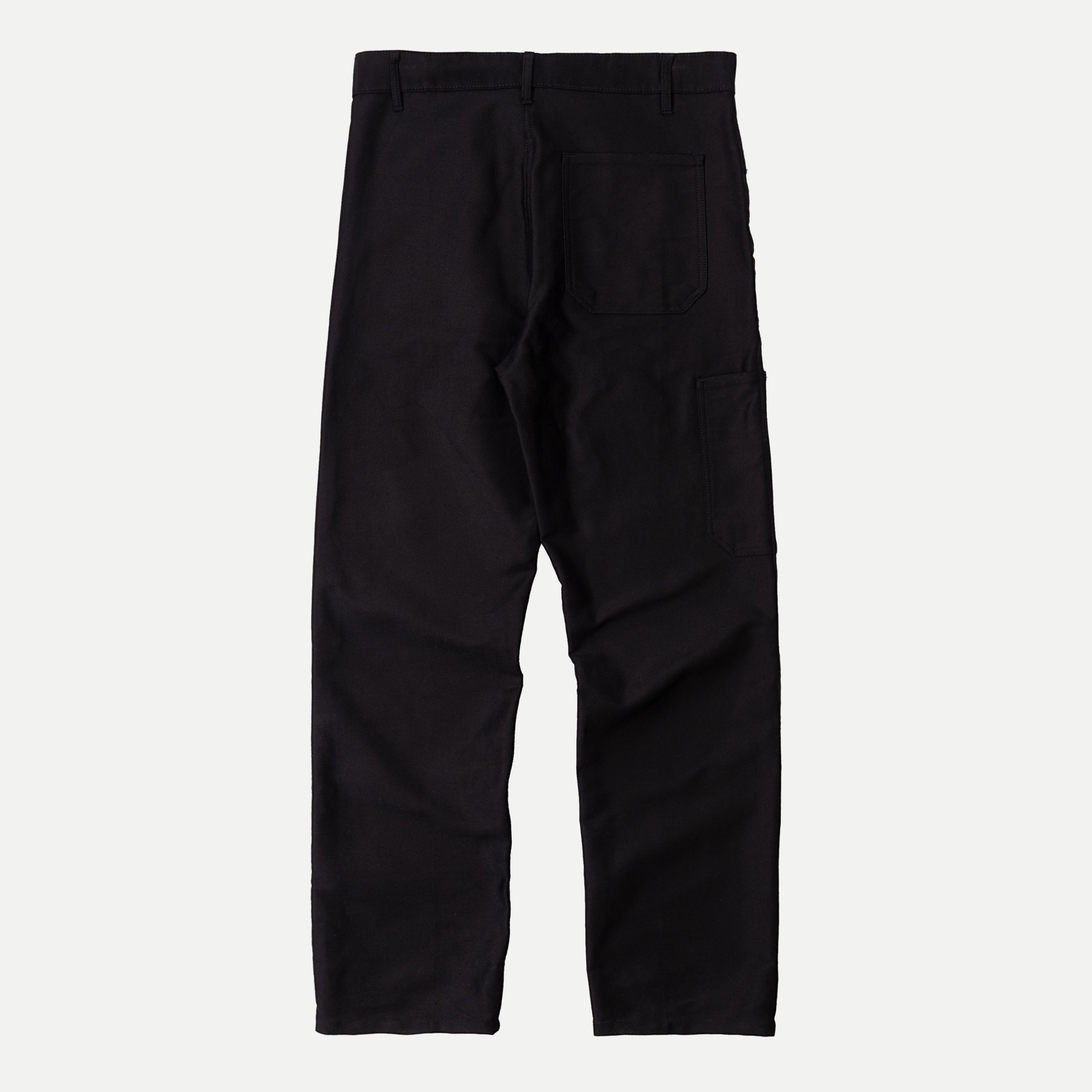 FRENCH MOLESKIN WORK PANTS - BLACK — Universal Surplus