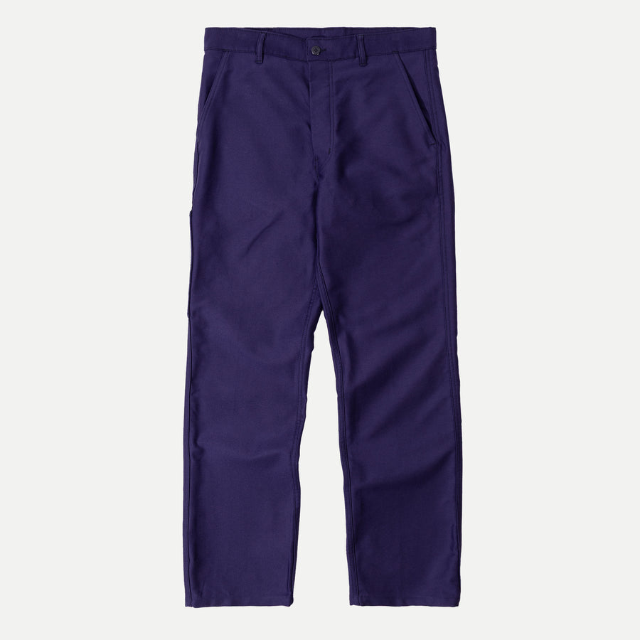FRENCH MOLESKIN WORK PANTS - NAVY — Universal Surplus