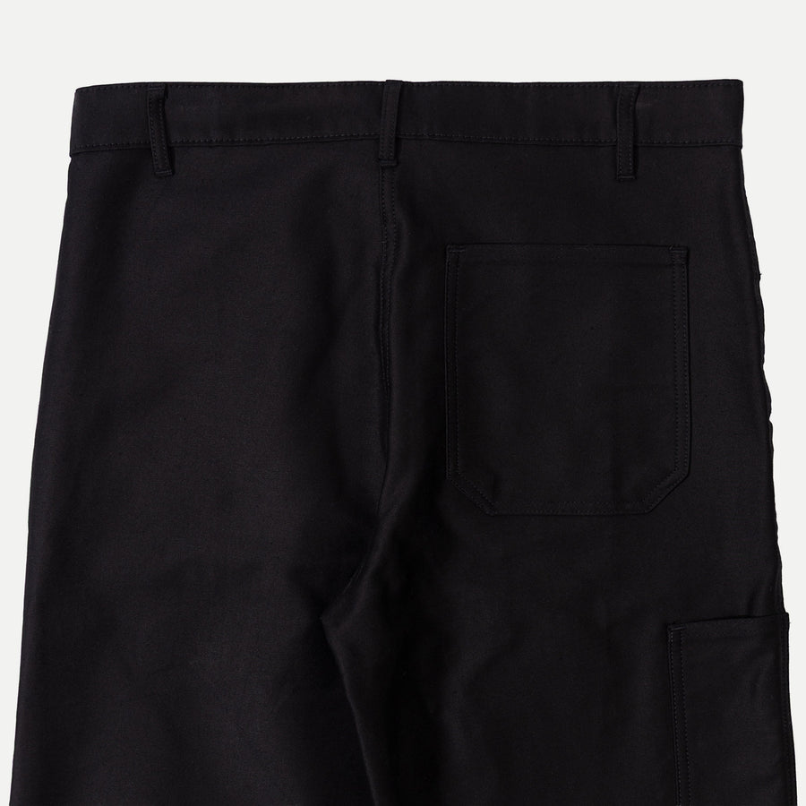 FRENCH MOLESKIN WORK PANTS - BLACK — Universal Surplus