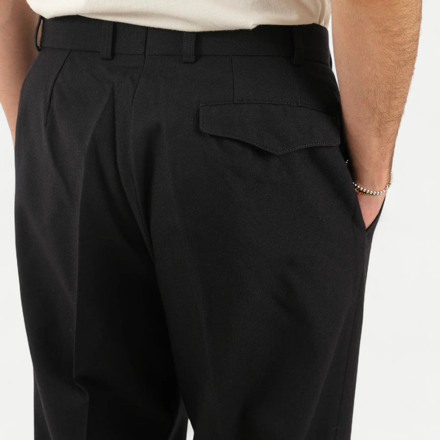 GERMAN BLACK TAILOR PANTS