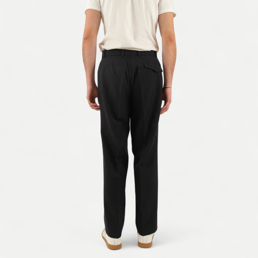 GERMAN BLACK TAILOR PANTS