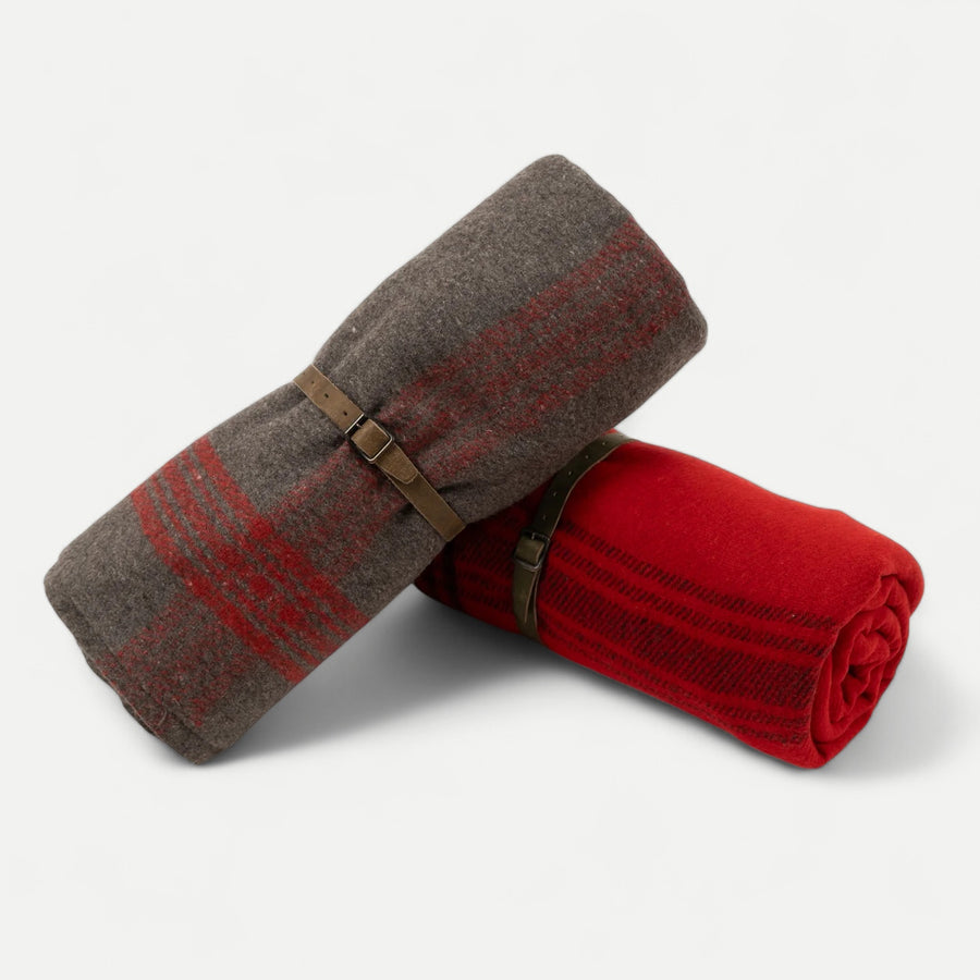 VINTAGE US FIREFIGHTER BLANKET